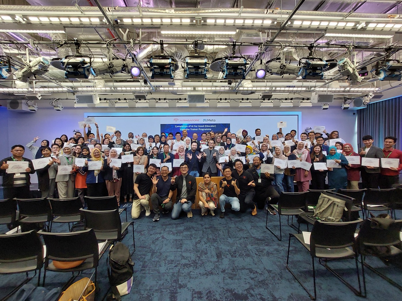 AI for Good (Educator) participants collaborating